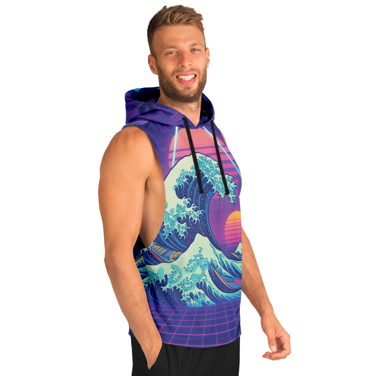 Neonami Sleeveless Hoodie