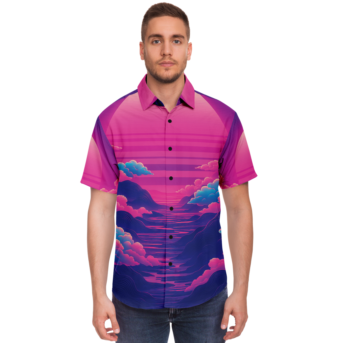 Duskwave Button Down Shirt