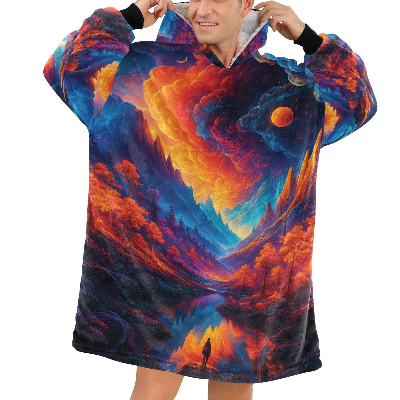 Wonderland Valley Blanket Hoodie