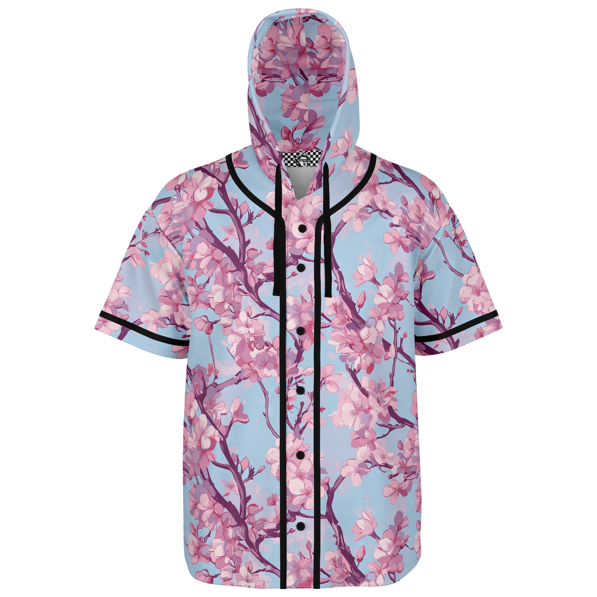 Cherry Blossom Hooded Jersey
