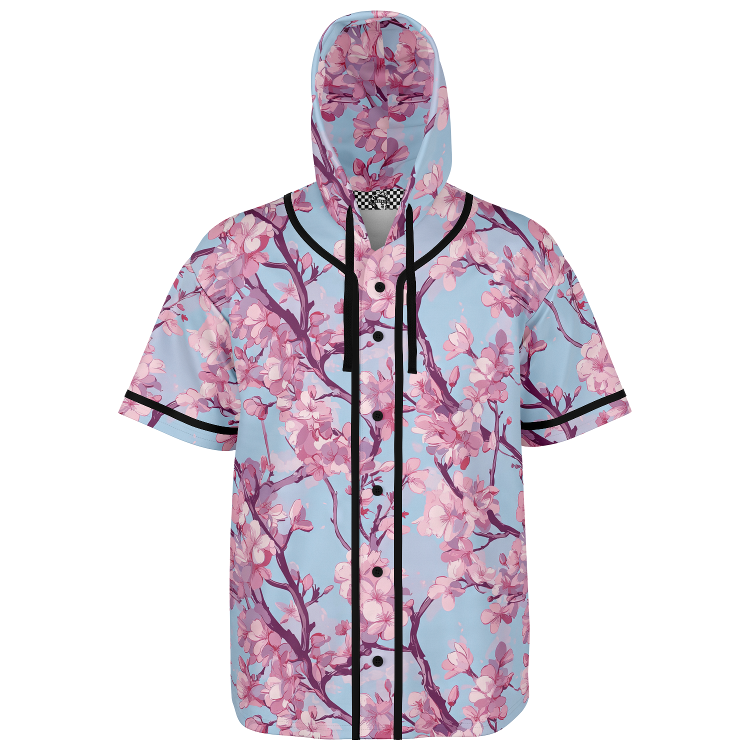 Cherry Blossom Hooded Jersey