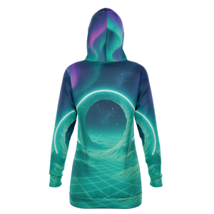 Astral Gateway Hoodie Dress