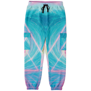 Grid Tide Cargo Joggers