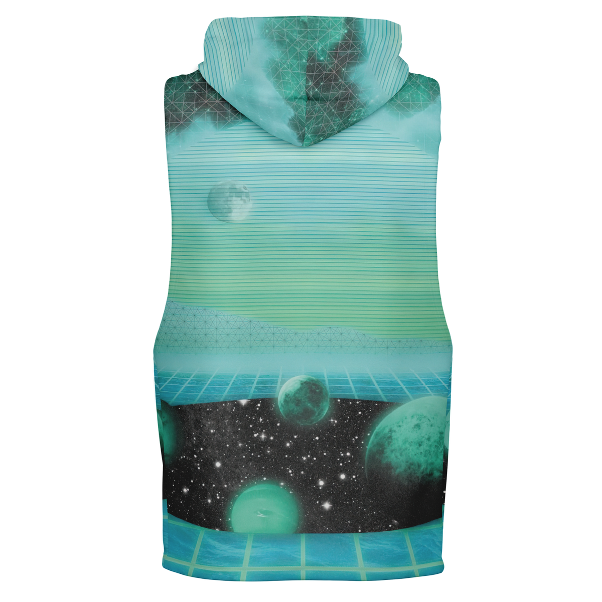 The Merge Sleeveless Hoodie