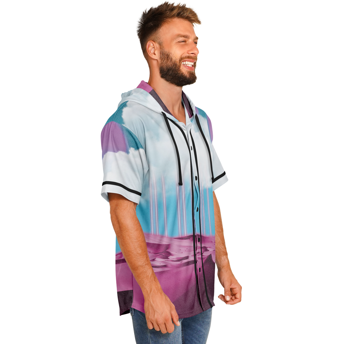 Electric Desert Hooded Jersey