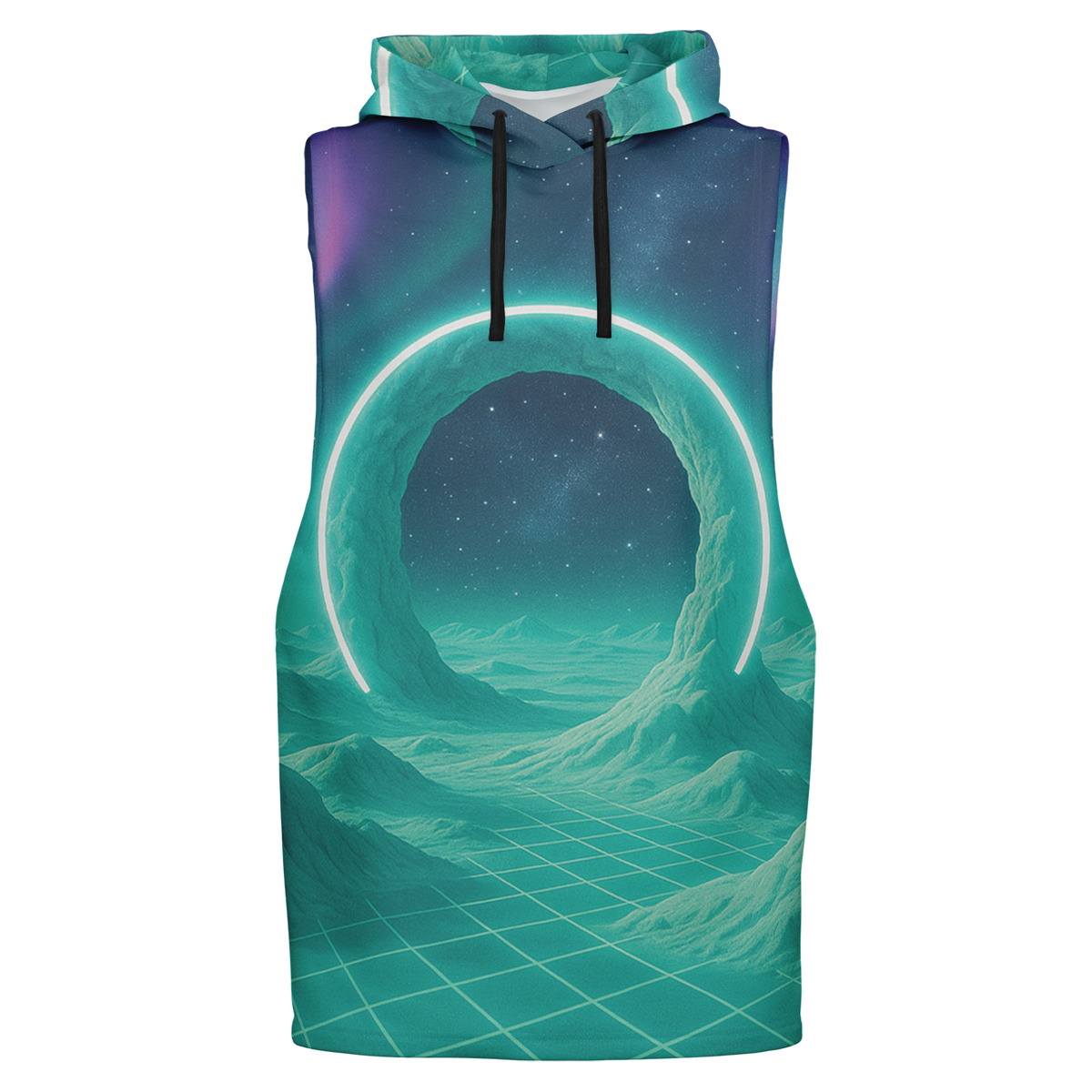 Astral Gateway Sleeveless Hoodie