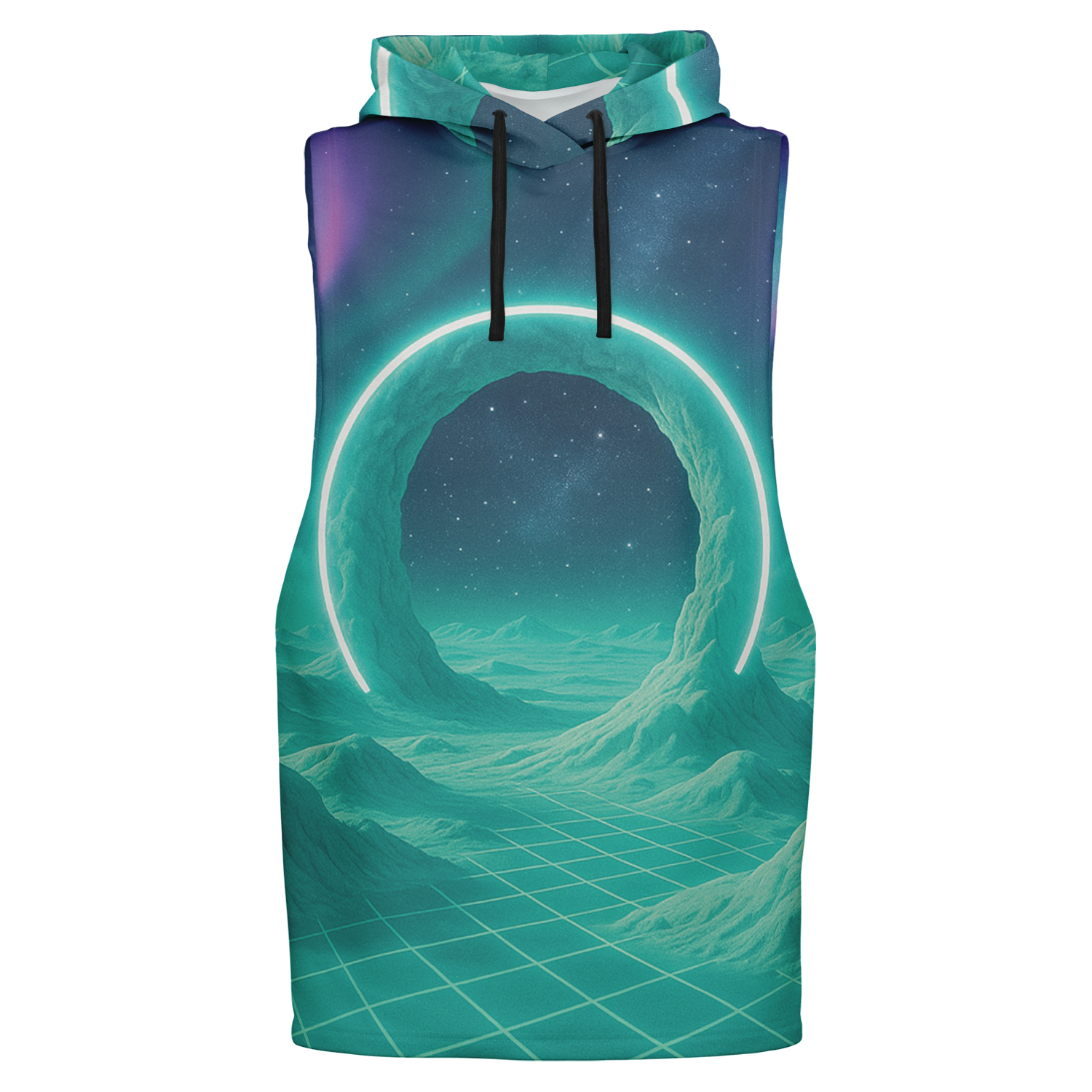 Astral Gateway Sleeveless Hoodie
