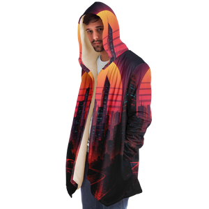 Neon Sunrise Cloak