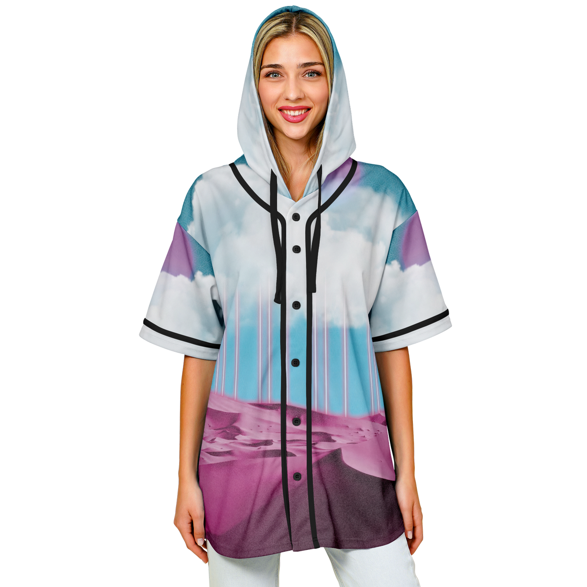 Electric Desert Hooded Jersey