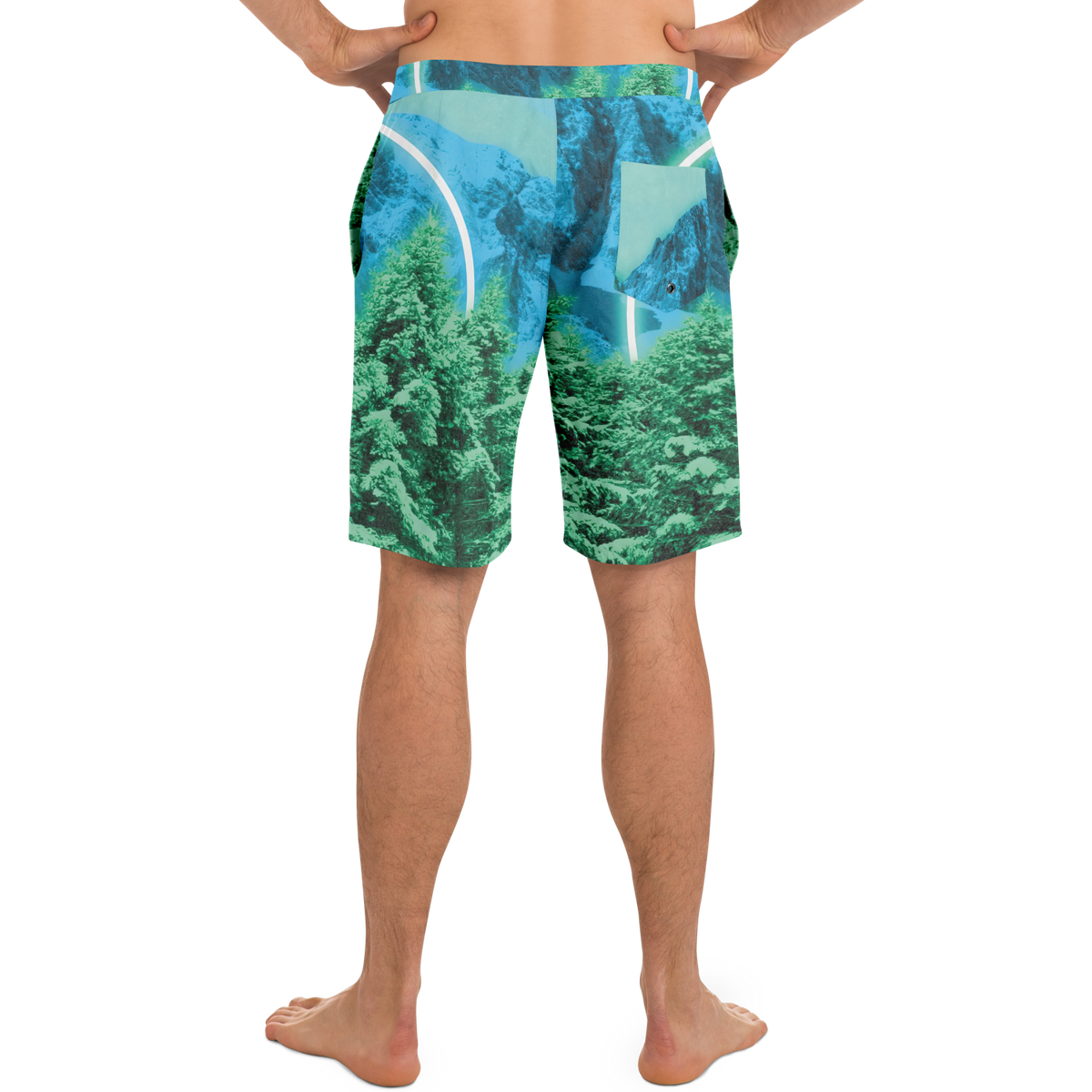 Minty Wonderland Board Shorts