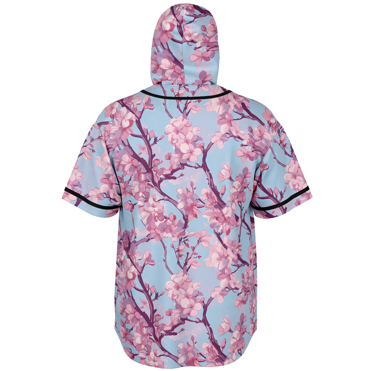 Cherry Blossom Hooded Jersey