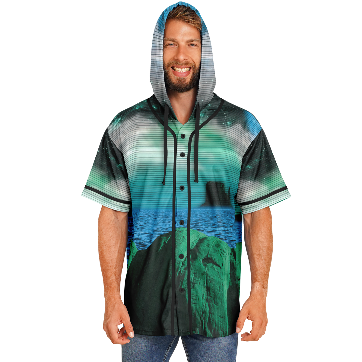 Emerald Canyon Hooded Jersey