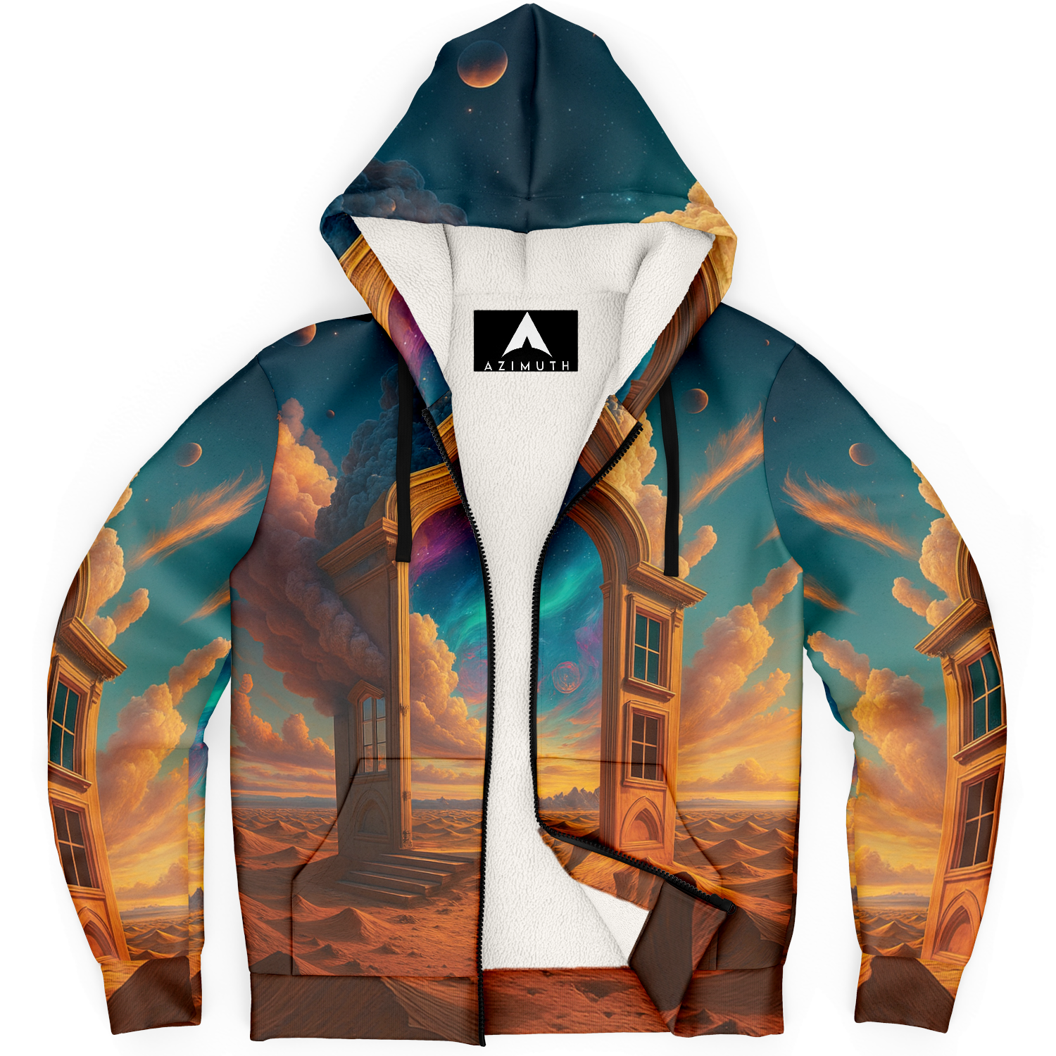 Mirage Mirror Sherpa Hoodie