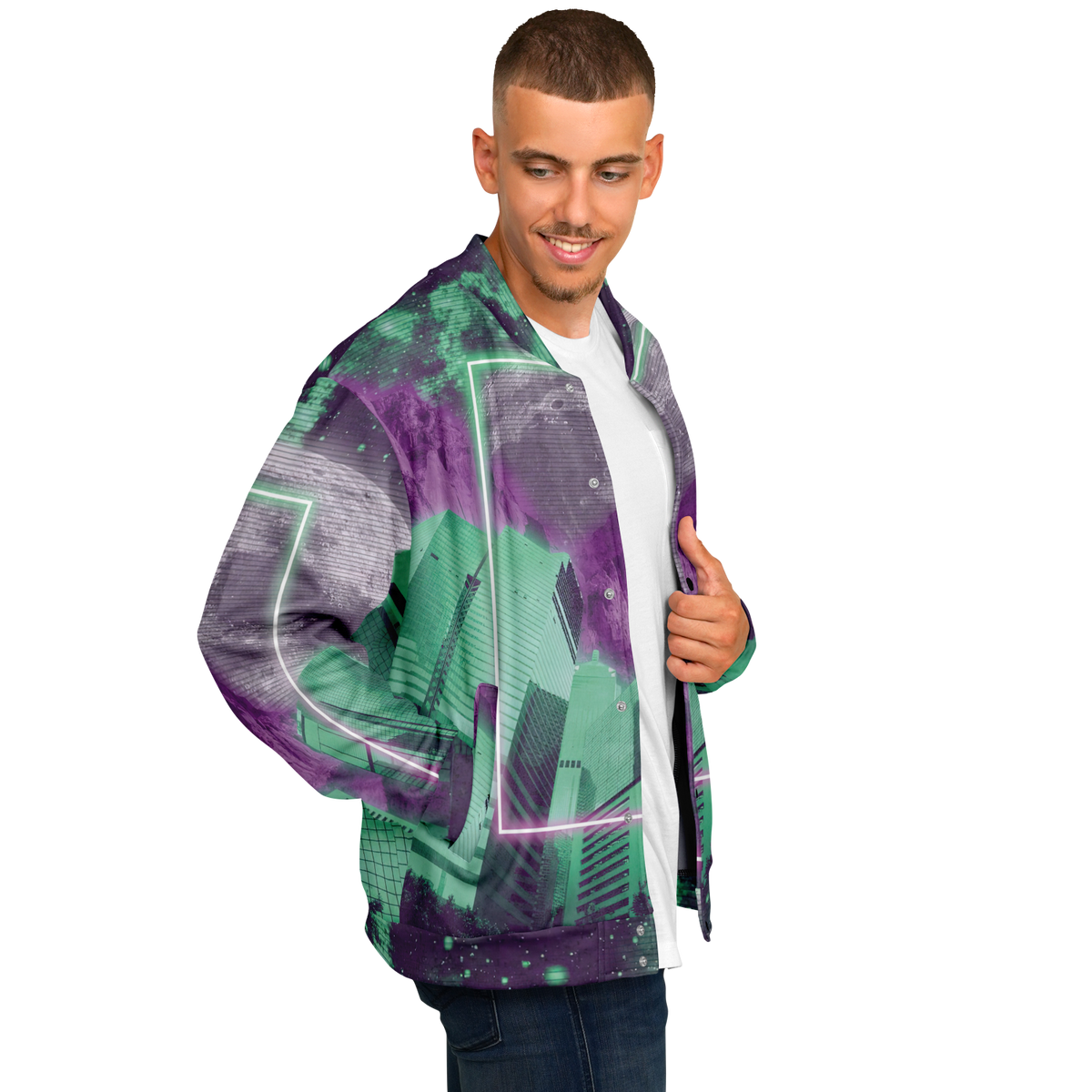 City of Radiance Varsity Jacket