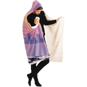 Corinthian Hooded Blanket