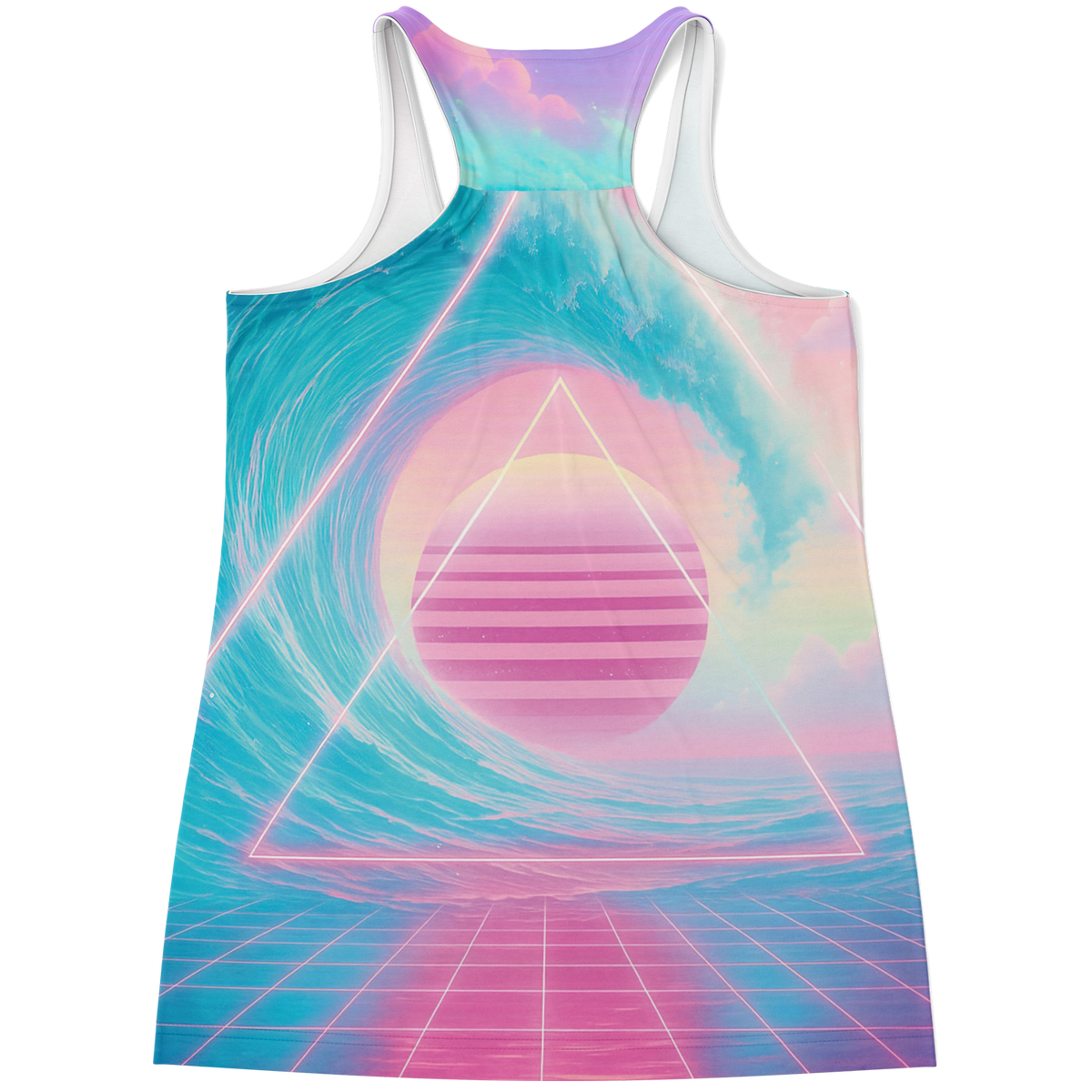 Grid Tide Women's Tank Top