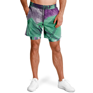 City of Radiance Men's 2 in 1 Shorts