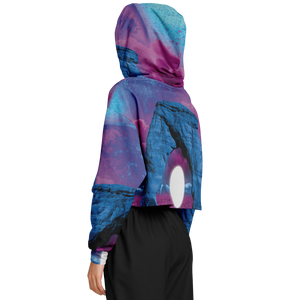The Visitor Cropped Hoodie