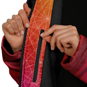 Desert Continuum Zip Up Cloak