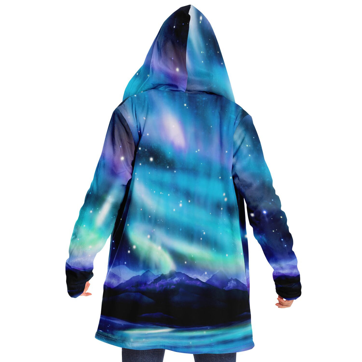 Northern Lights Cloak (Black Fur)