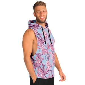 Cherry Blossom Sleeveless Hoodie