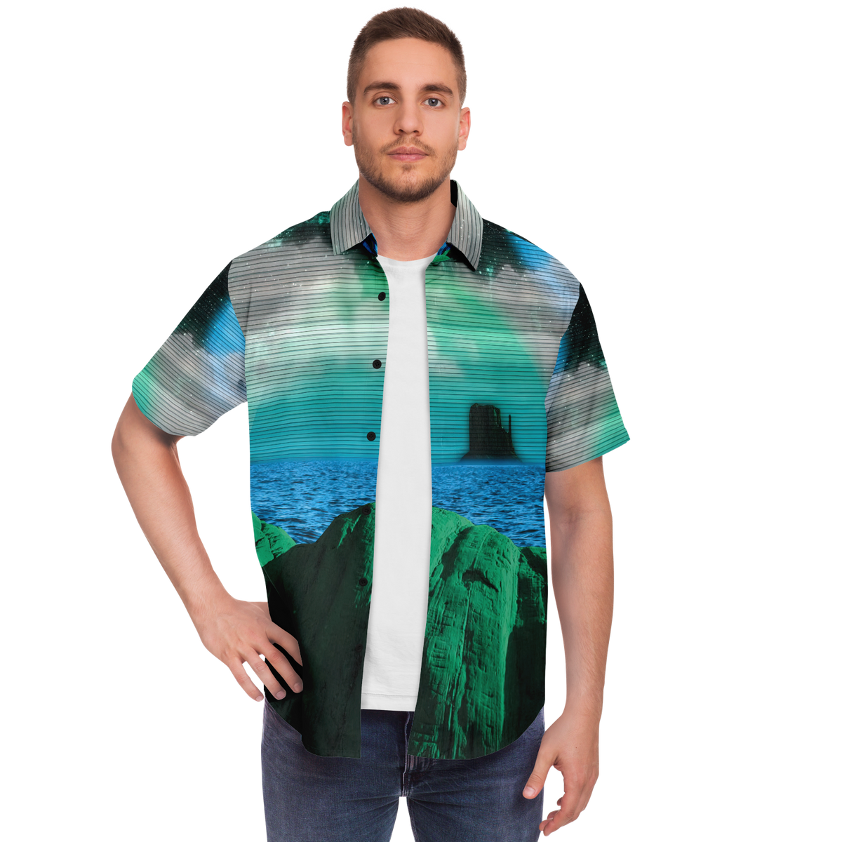 Emerald Canyon Button Down Shirt