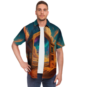Mirage Mirror Button Down Shirt