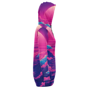 Duskwave Hoodie Dress