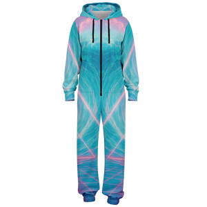 Grid Tide Jumpsuit