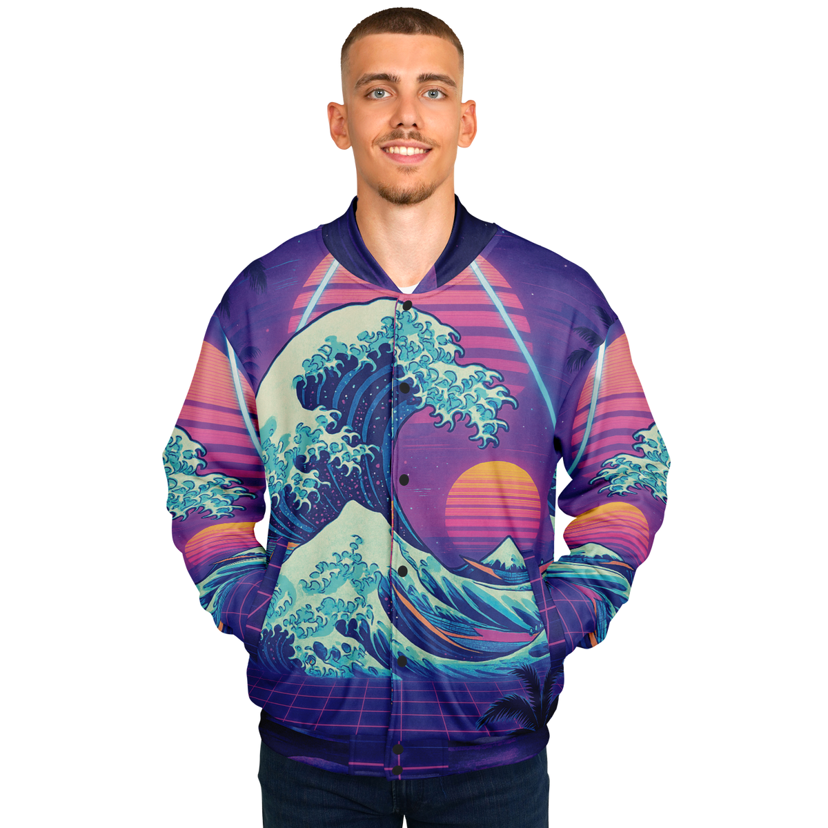 Neonami Varsity Jacket