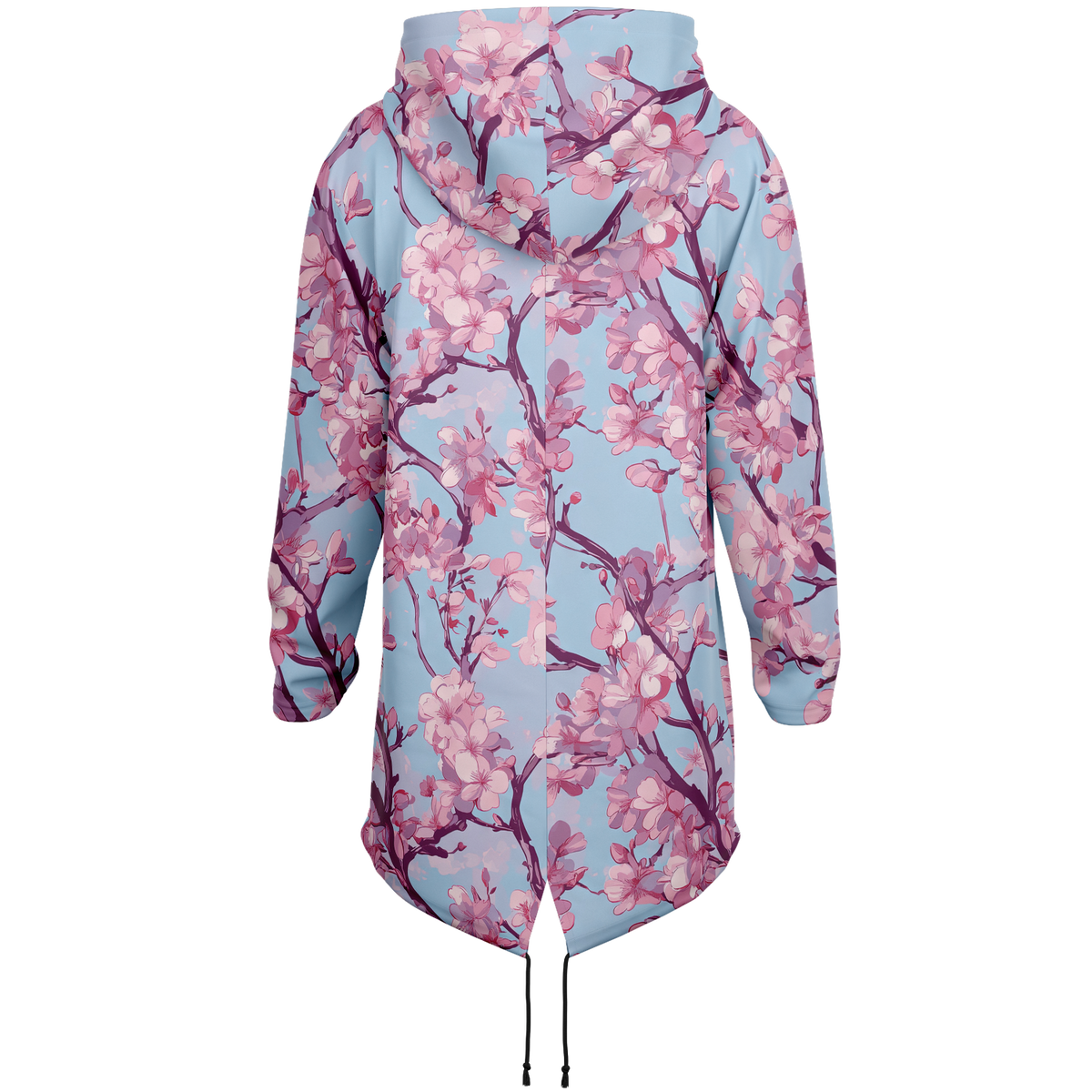 Cherry Blossom Longline Hoodie