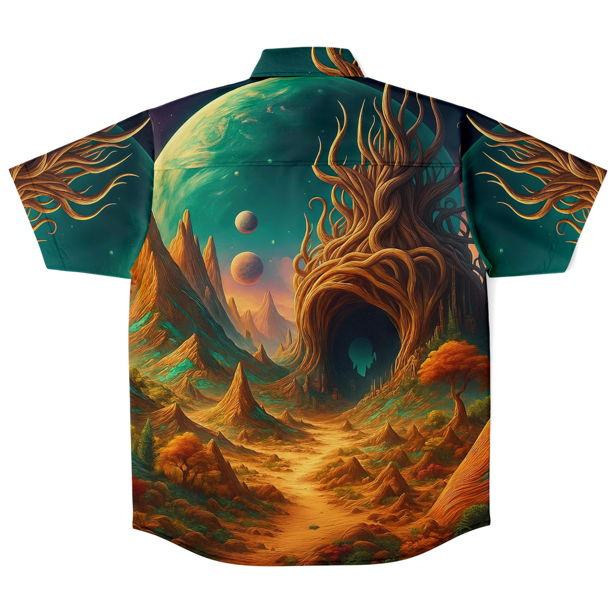 Cosmic Mirage Button Down Shirt