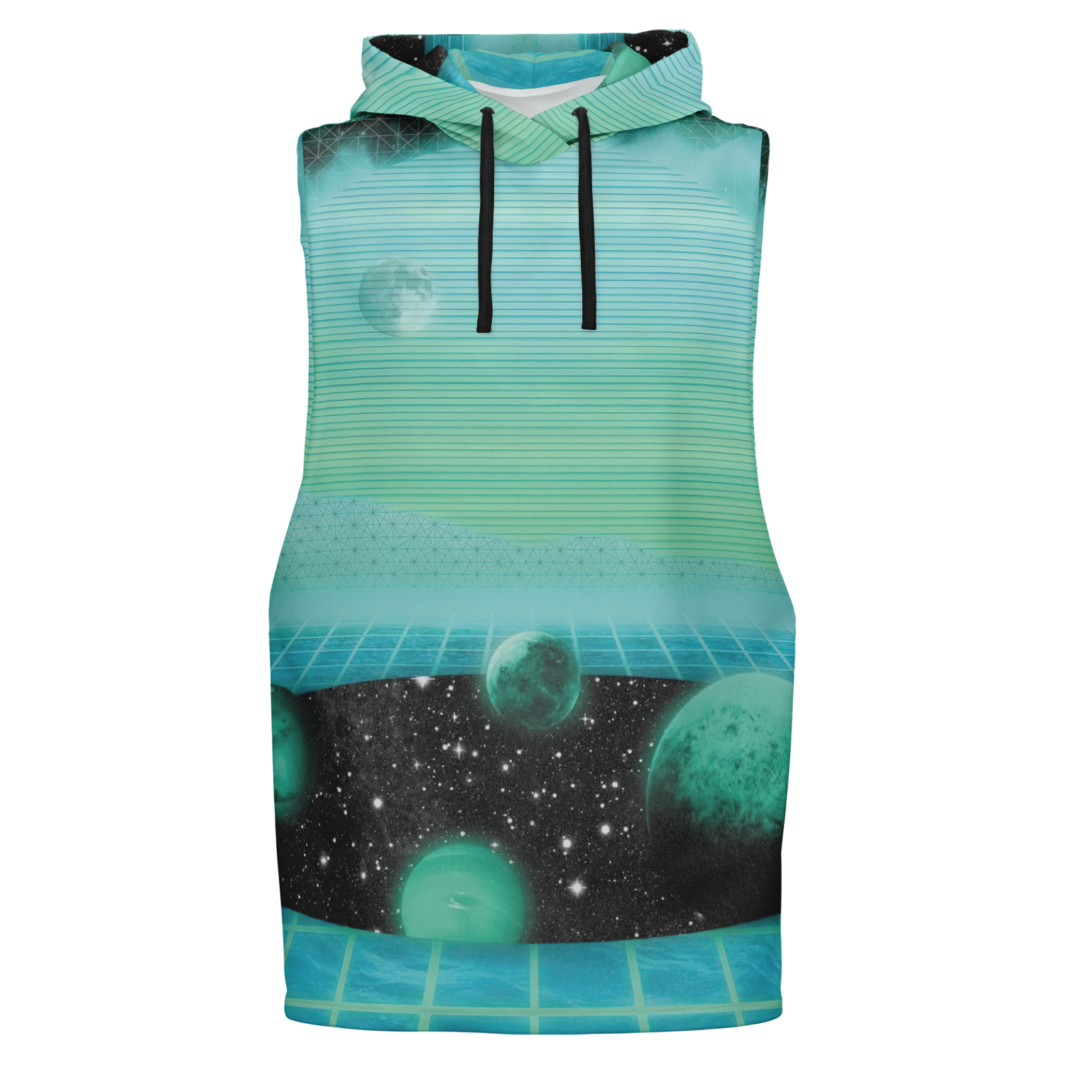 The Merge Sleeveless Hoodie