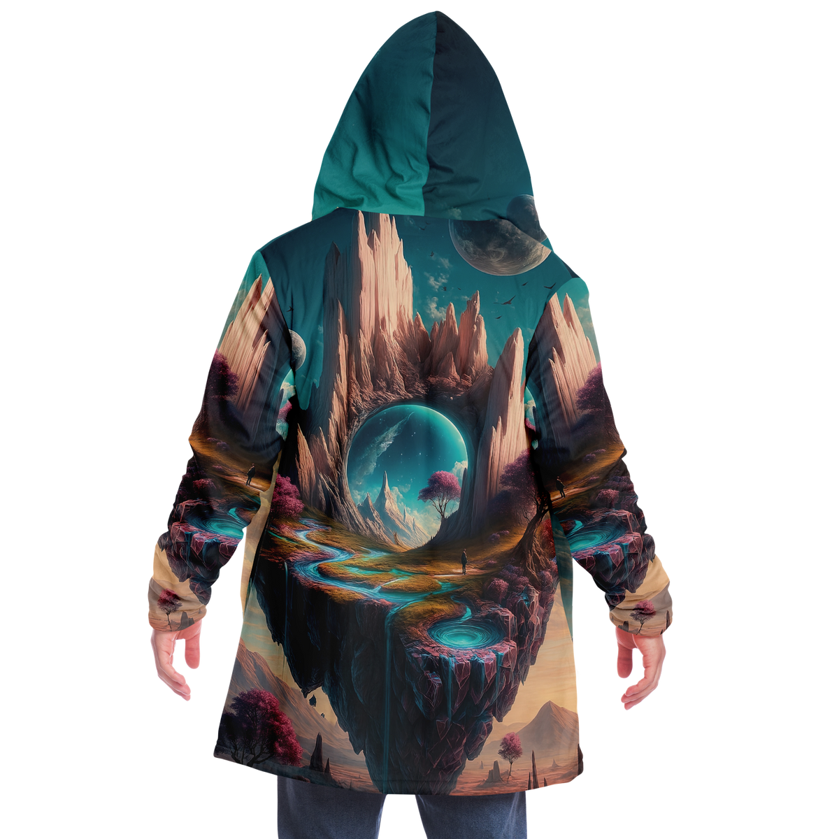 Dream Isle Cloak (Black Fur)