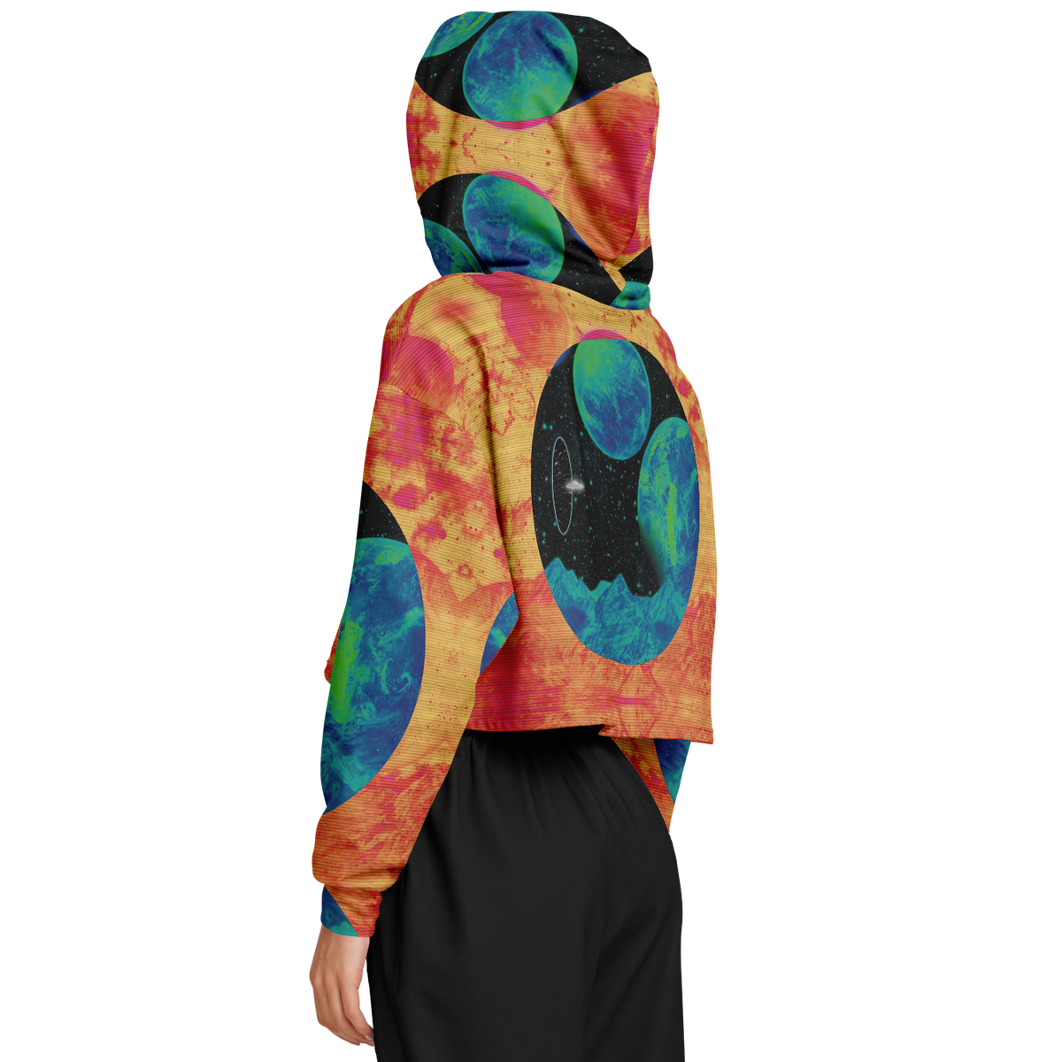 Juncture Cropped Hoodie