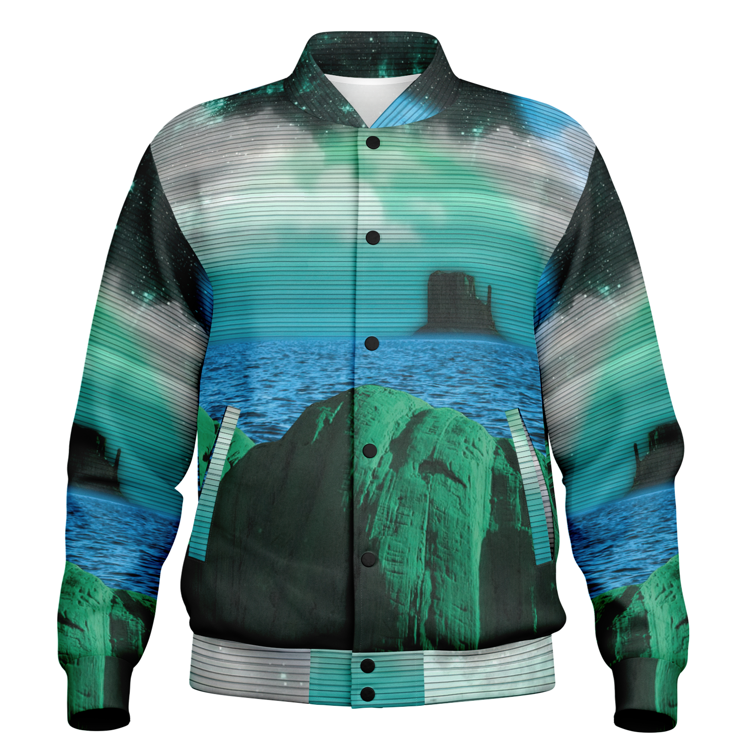 Emerald Canyon Varsity Jacket