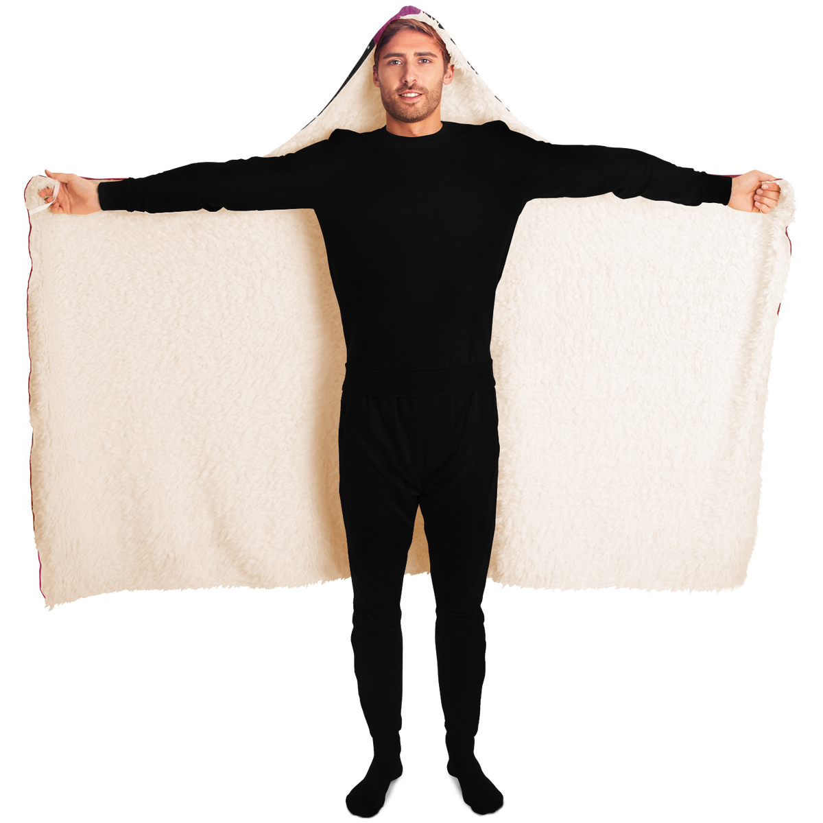 Desert Continuum Hooded Blanket