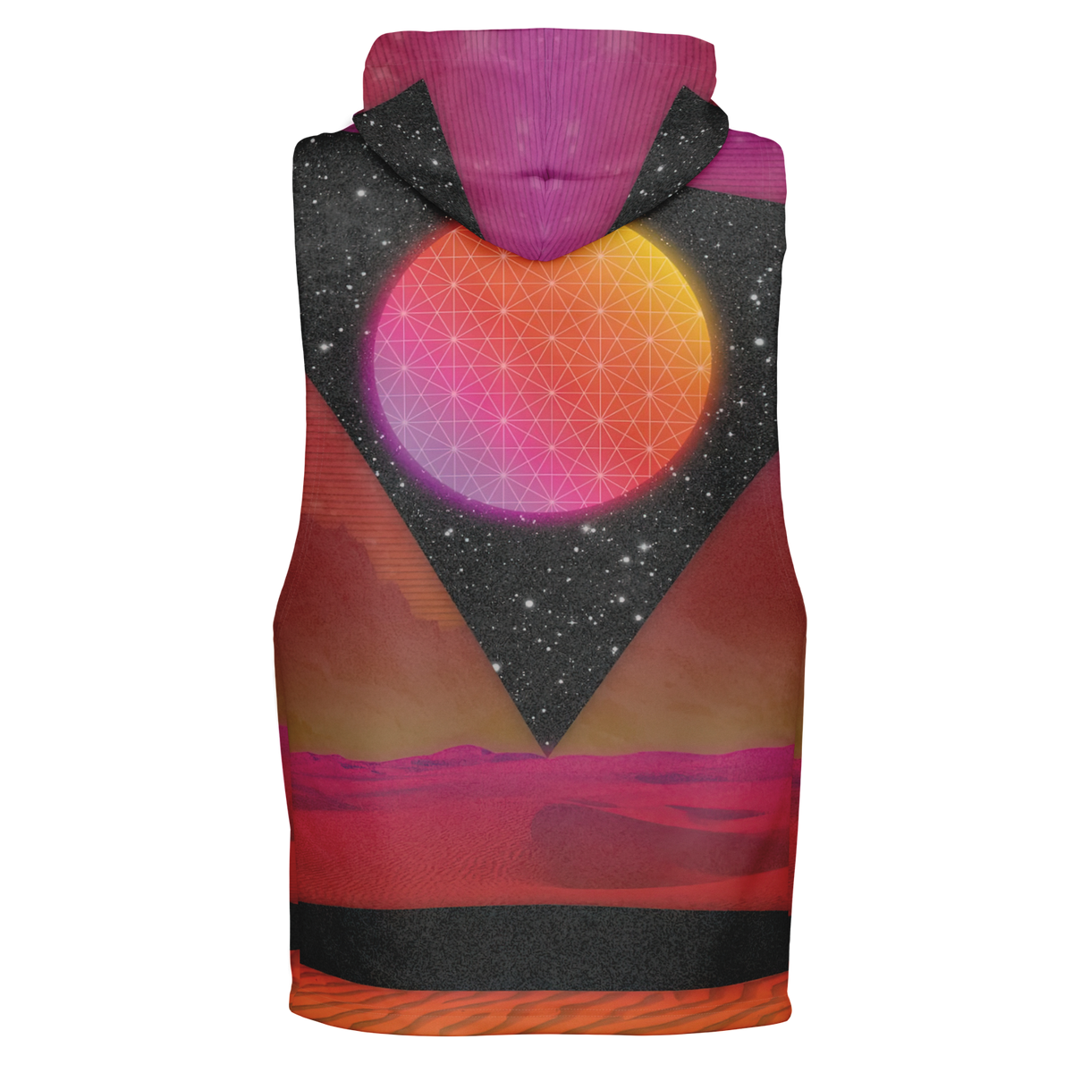 Desert Continuum Sleeveless Hoodie