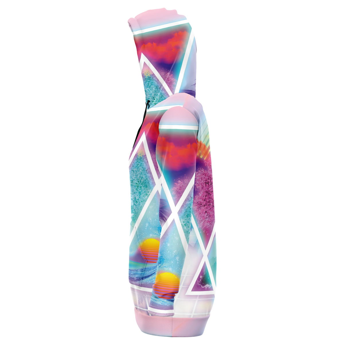 Dimensions Collide Hoodie Dress