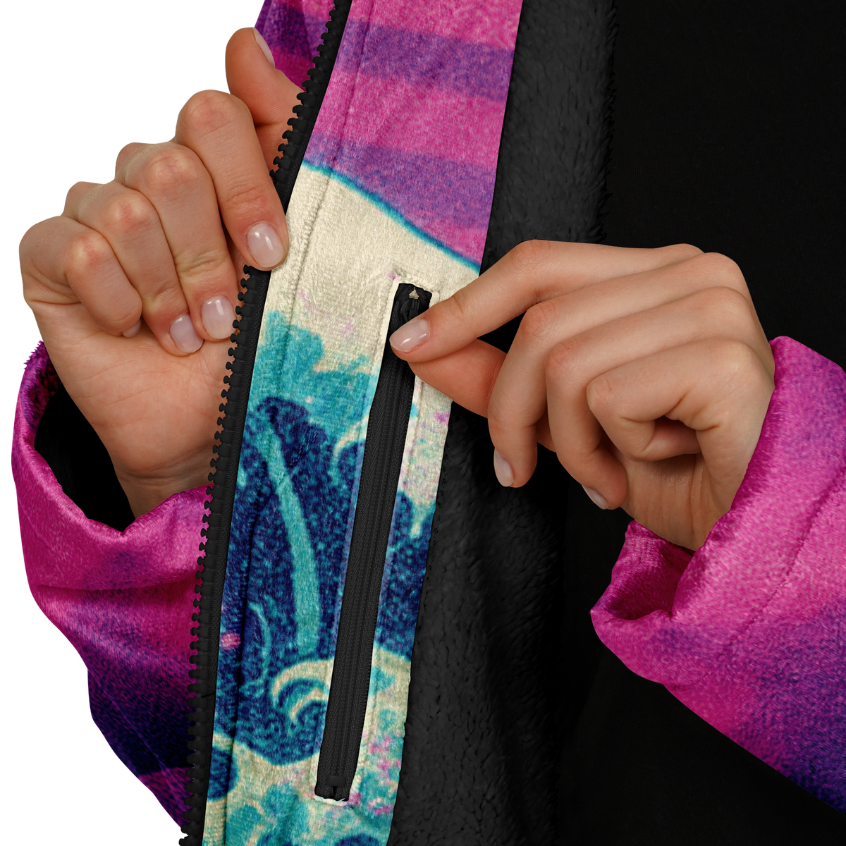 Tidalus Zip Up Cloak