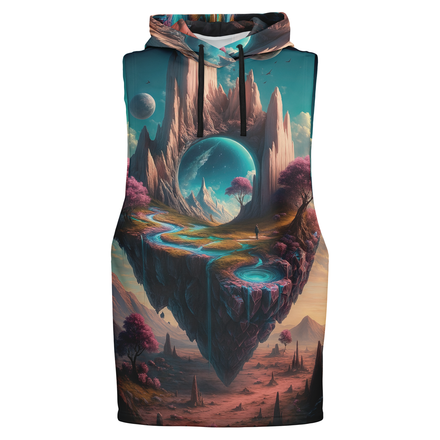 Dream Isle Sleeveless Hoodie
