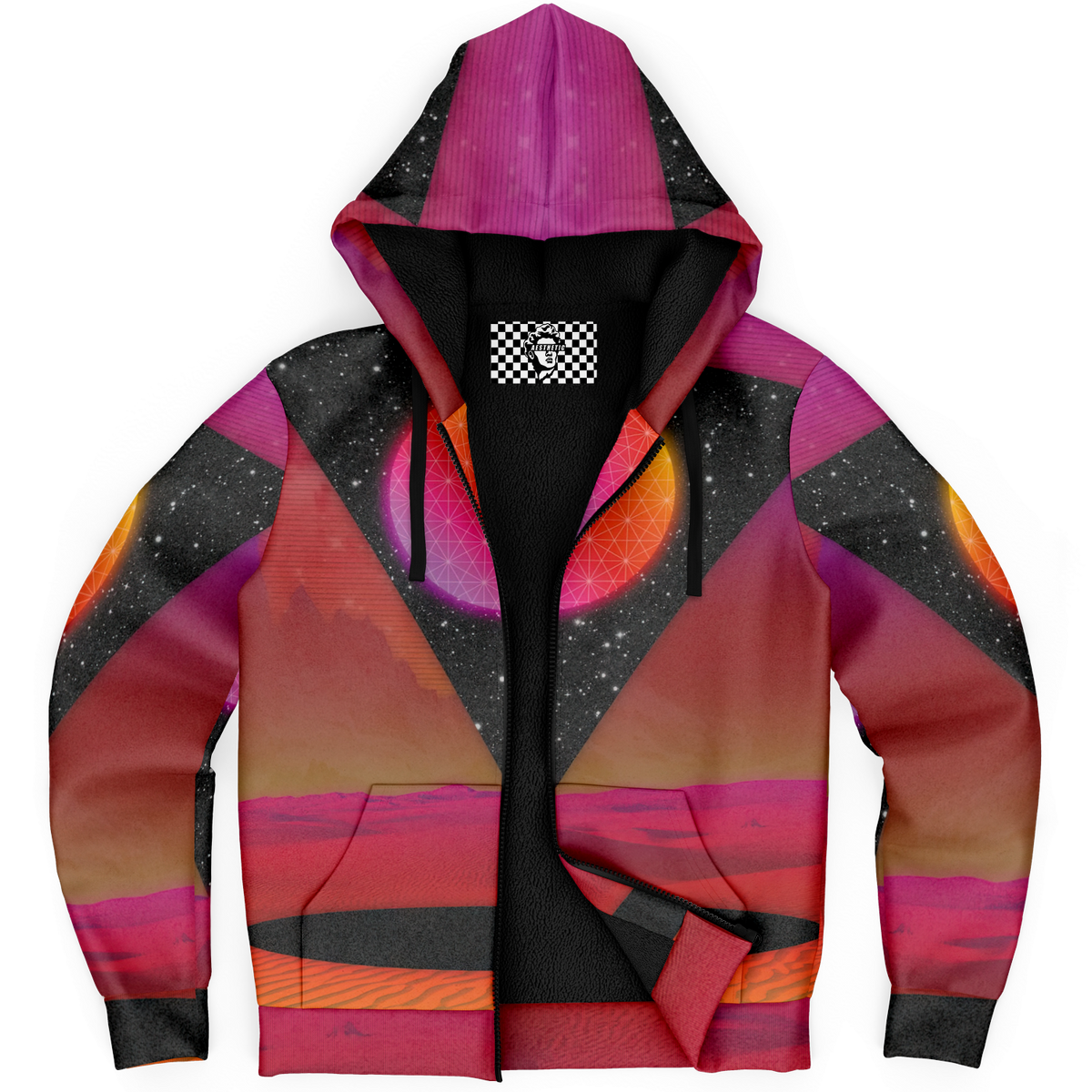 Desert Continuum Sherpa Hoodie