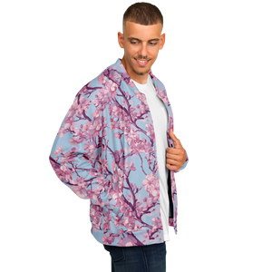 Cherry Blossom Varsity Jacket