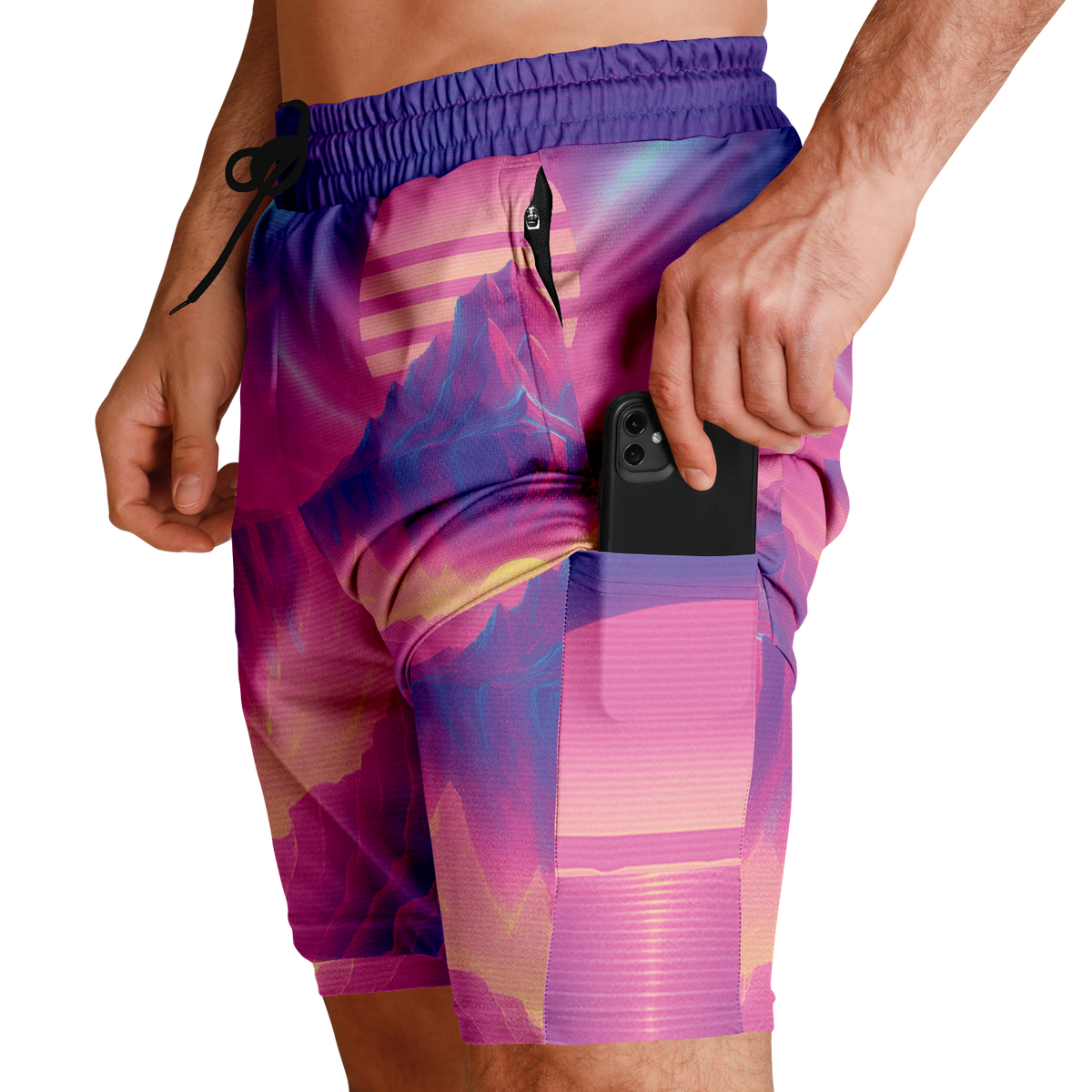 Aerolith Men's 2 in 1 Shorts