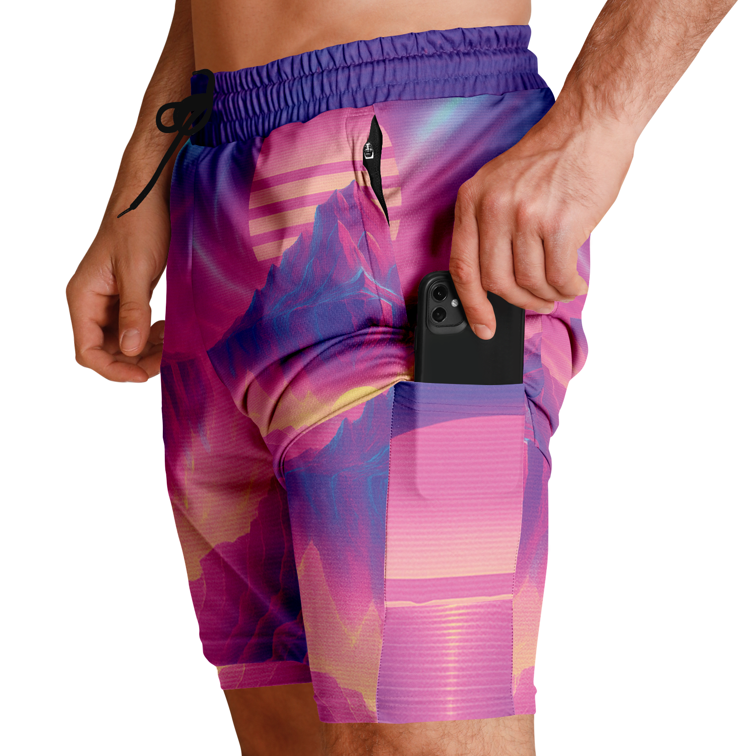 Aerolith Men's 2 in 1 Shorts