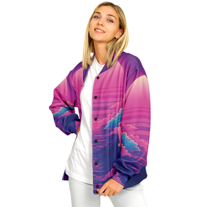 Duskwave Varsity Jacket