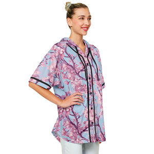 Cherry Blossom Hooded Jersey