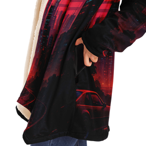 Neon Sunrise Cloak