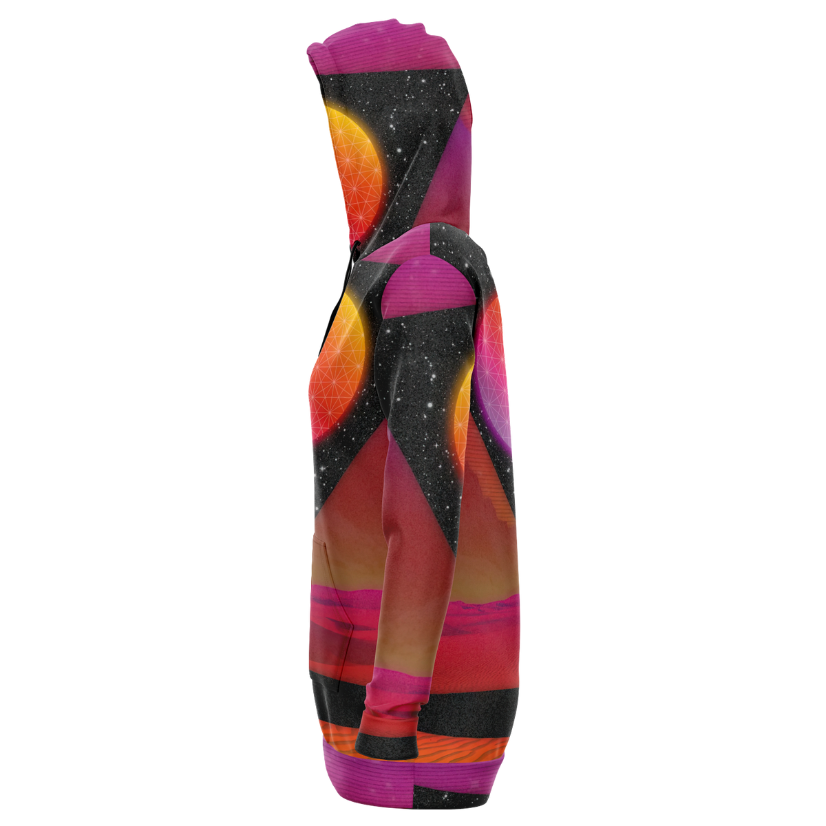 Desert Continuum Hoodie Dress