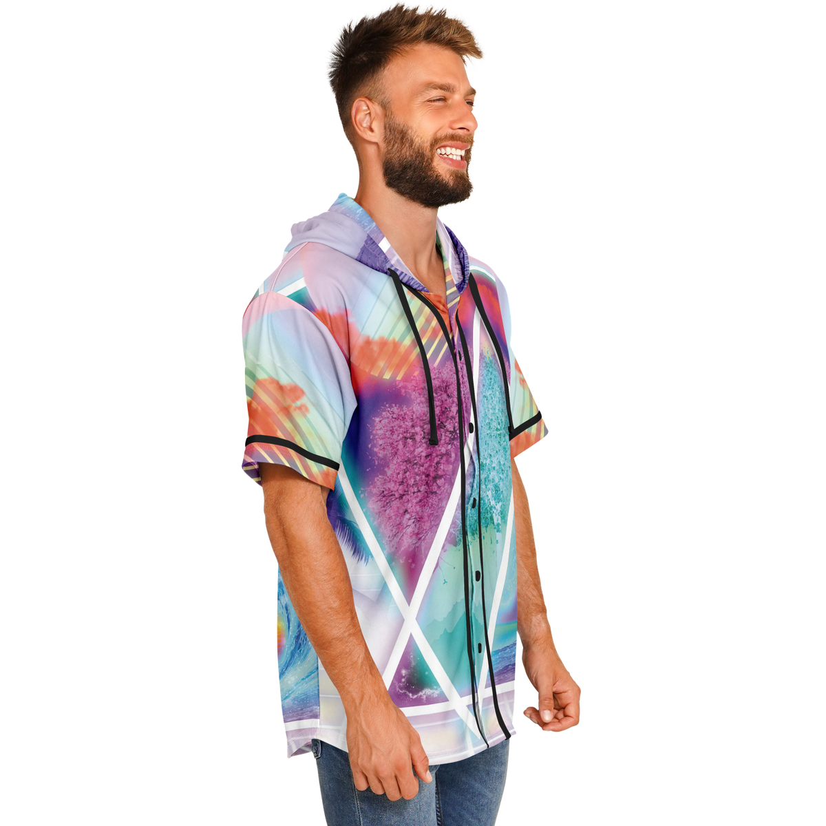 Dimensions Collide Hooded Jersey